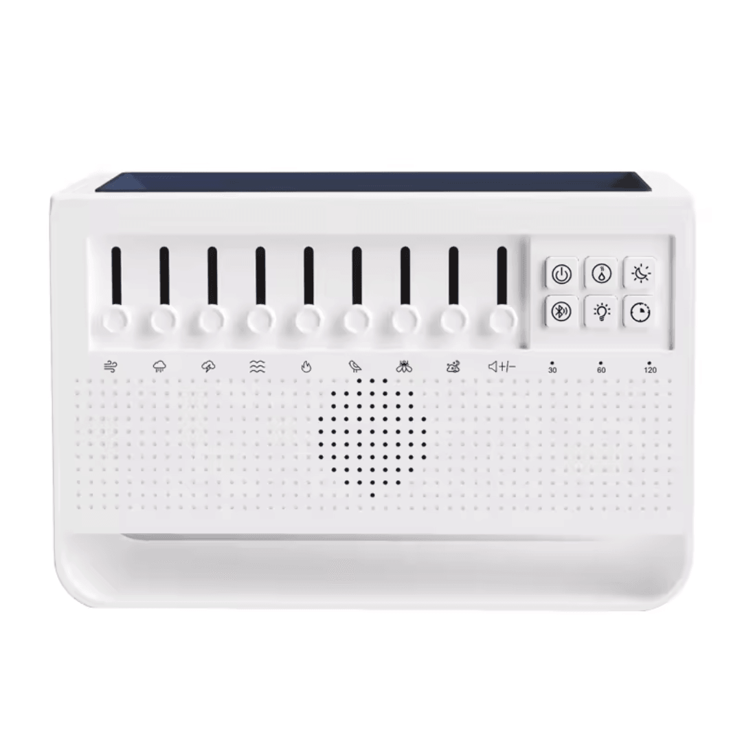 MistLume™ 3-in-1 witte ruis, luchtbevochtiger & nachtlampje