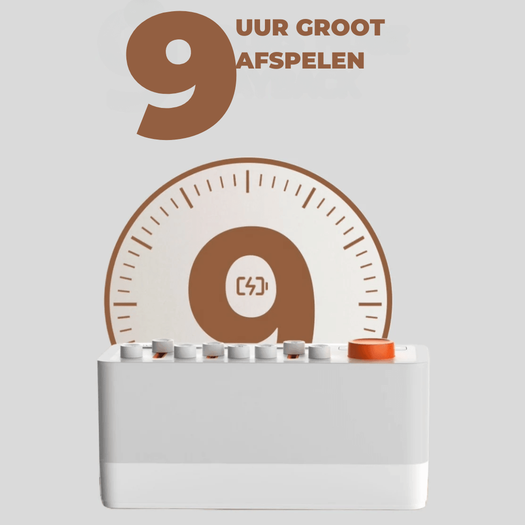DreamTone™ - Anti-stress geluidsmachine met timer en speaker