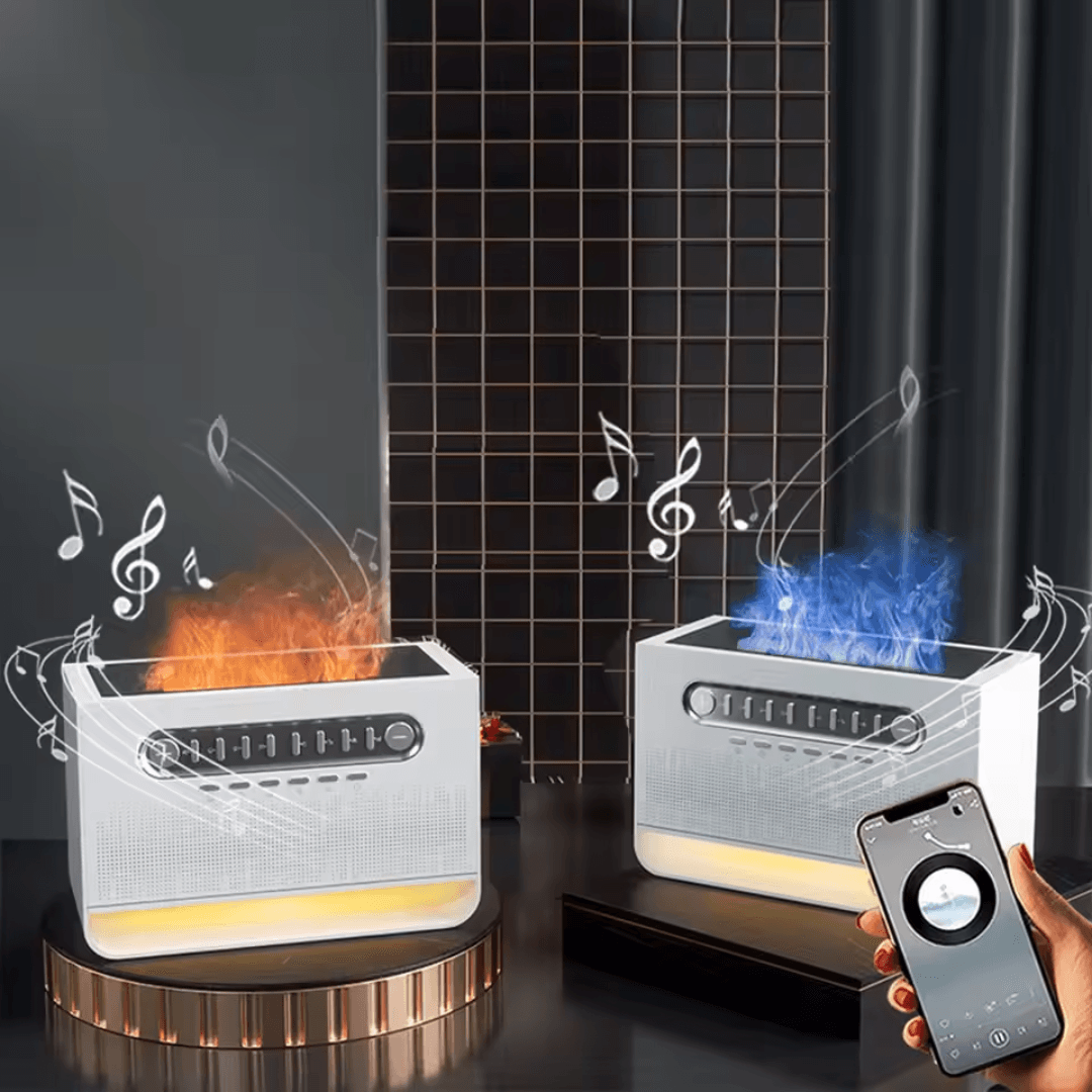 MistLume™ 3-in-1 witte ruis, luchtbevochtiger & nachtlampje