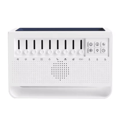 MistLume™ 3-in-1 witte ruis, luchtbevochtiger & nachtlampje