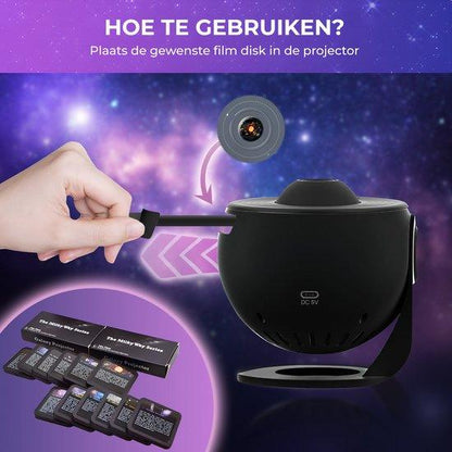 SpaceLight™ - Kom volledig tot rust met uitzicht op het heelal